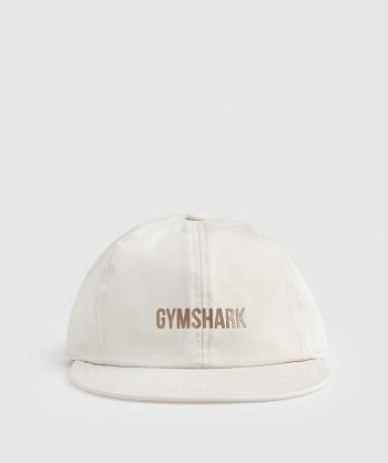 Czapki Damskie Gymshark Płaskie Peak Cap Szare | PL 2084ZUT